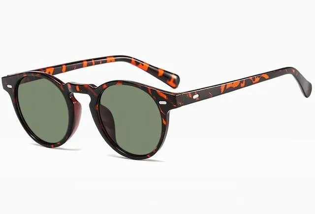 West Louis™ Round UV400 Brand Vintage Sunglasses