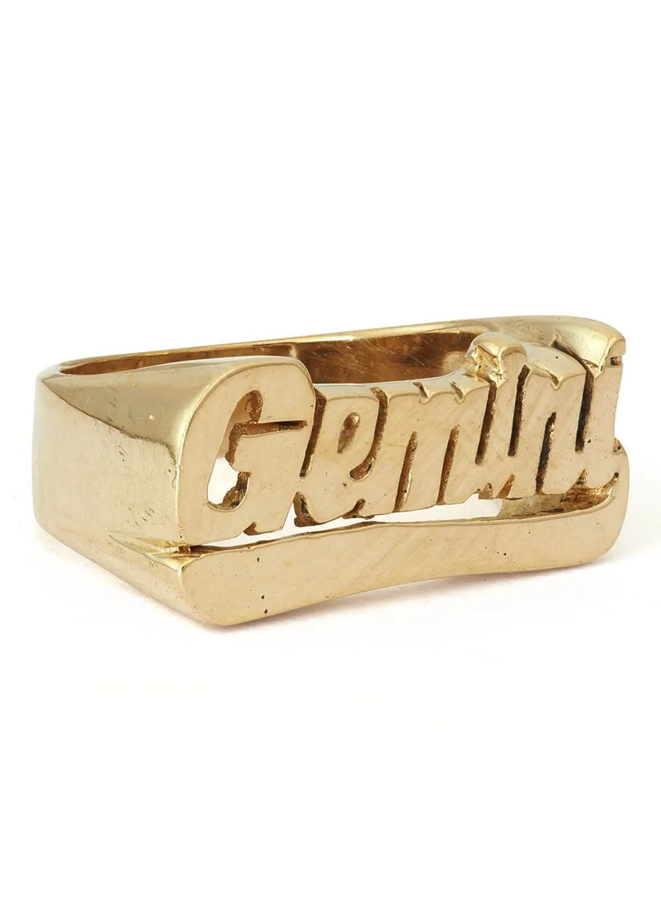 Zodiac Rings
