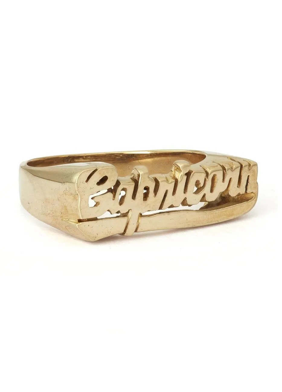Zodiac Rings